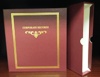 Deluxe "Corporate Records" 1½" Binder and Slip Box - Burgundy